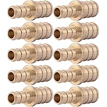 Bates PEX Cinch Clamp Rings 5/8" – 50 Pack, Stainless Steel, For PEX Pipe Connections, Compatible With Most Crimp Tools