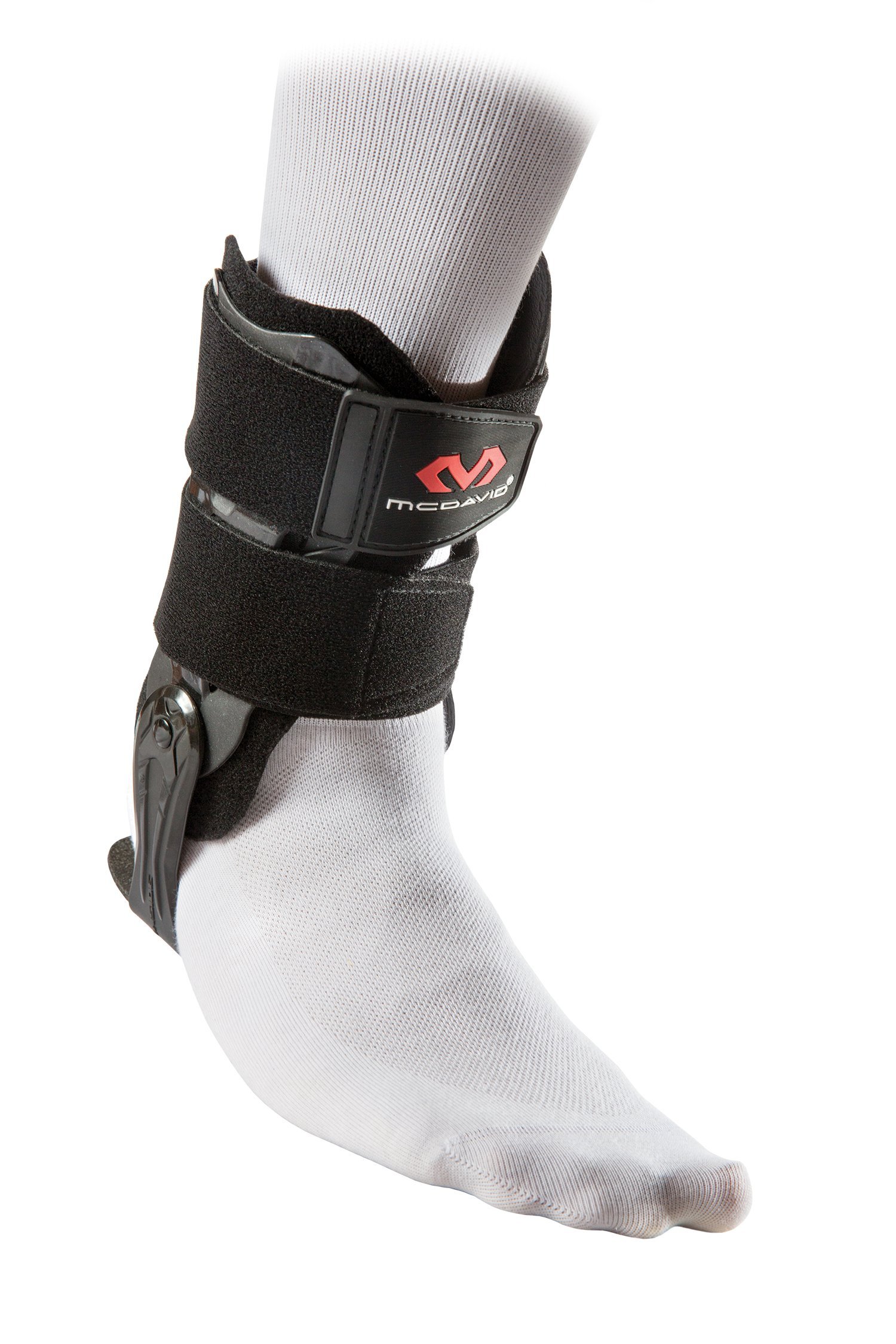 McDavid 197 Ankle V Brace - Flexible Hinge for Ankle Support and to Help Prevent Ankle Sprains and Injuries