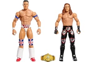 Mattel WWE Championship Showdown Shawn Michaels vs British Bulldog Action Figure 2-Pack