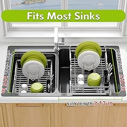 JASIWAY Dish Drying Rack in Sink - Expandable