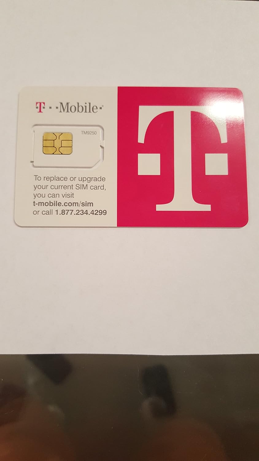 TMOBILE PRELOADED SIMCARDINCLUDING 60 WITH 10GB LTE DATA