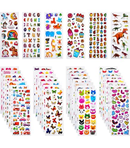 Sandylion Large Essentials Handmade Stickers (Away In A Manger