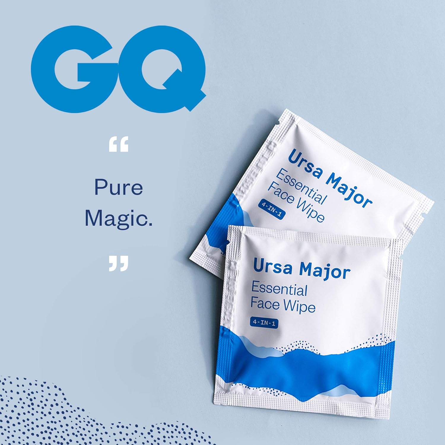 Ursa Major Essential Face Wipes | Natural, Biodegradable, Cruelty-Free | Cleanse, Exfoliate, Soothe and Hydrate | 20 Count: Beauty