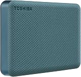 Toshiba Canvio Advance 4TB Portable External Hard Drive USB 3.0 Green view 1