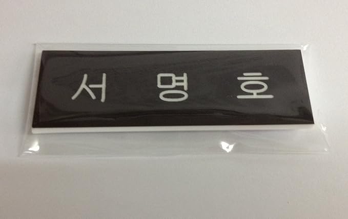 Amazon Seventeen セブンティーン The8 韓国名 ソ ミョンホ 서명호 ネーム 名札 ハングル 韓国 Ap03 アイドル 芸能人グッズ 通販