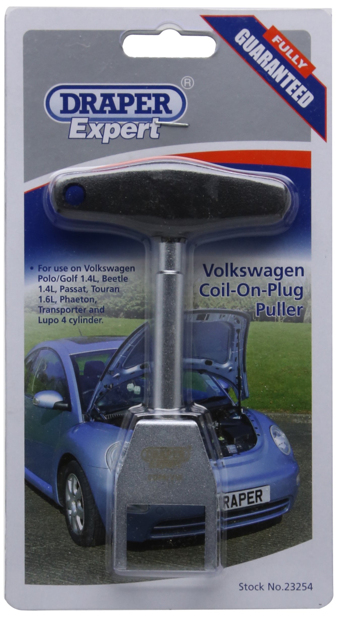Draper 23254 Expert VW Coil-On-Plug Puller for VW Polo/Golf/Caddy/Beetle,Blue