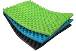 LTWHOME Fish Pond Foam Filter Sponge Set 25" X 18" Media (Pack of 1 Set)