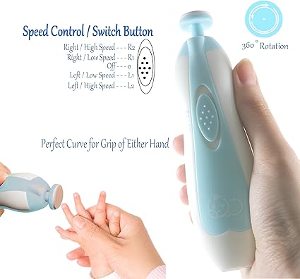 royal angels baby electric nail trimmer