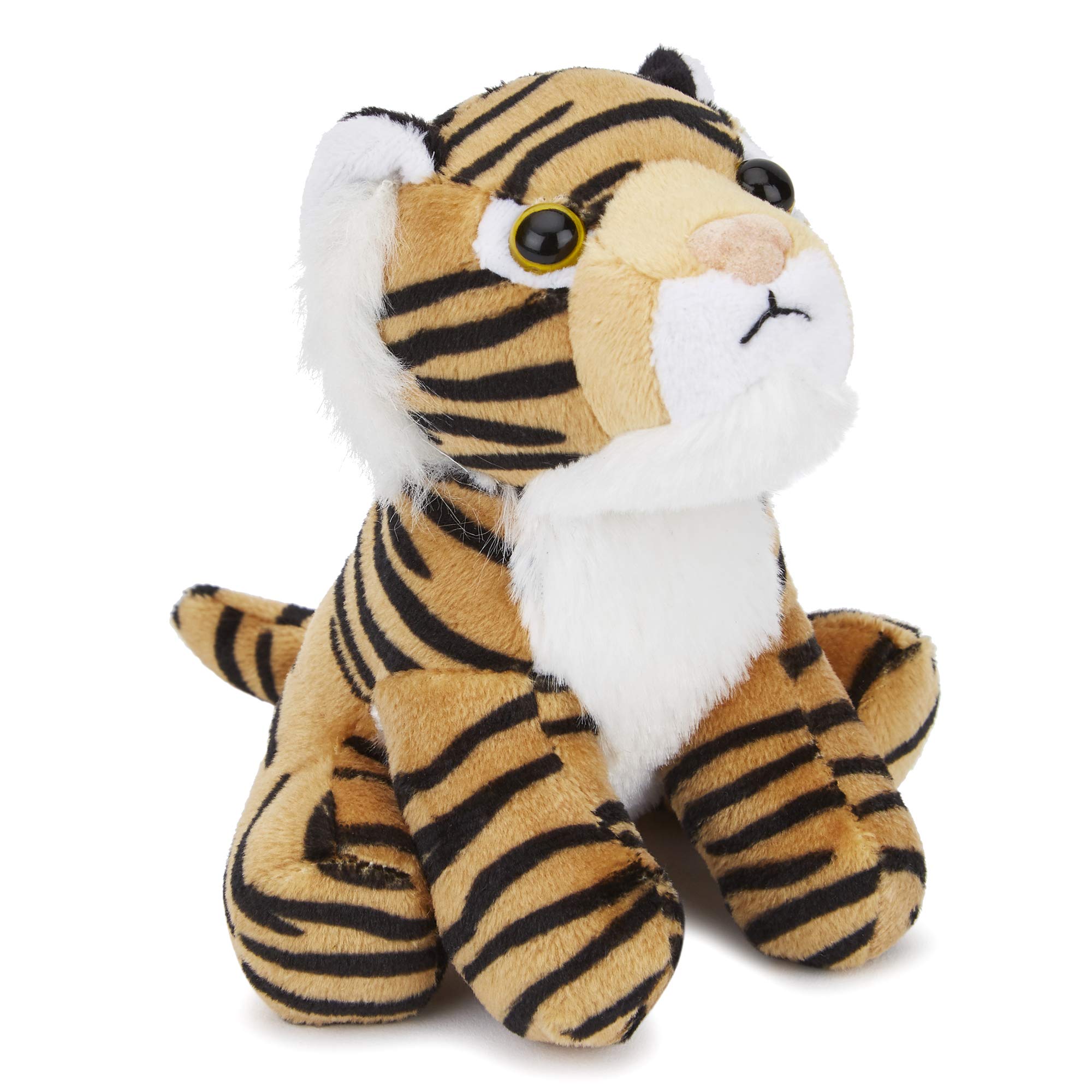 Zappi Co Children's Soft Cuddly Plush Toy Animal - Perfect Perfect Soft Snuggly Playtime Companions for Children (12-15cm /5-6") (Tiger) โ image 1