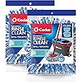 O-Cedar RinseClean Spin Mop Microfiber Refill, 1 CT (Pack of 2)