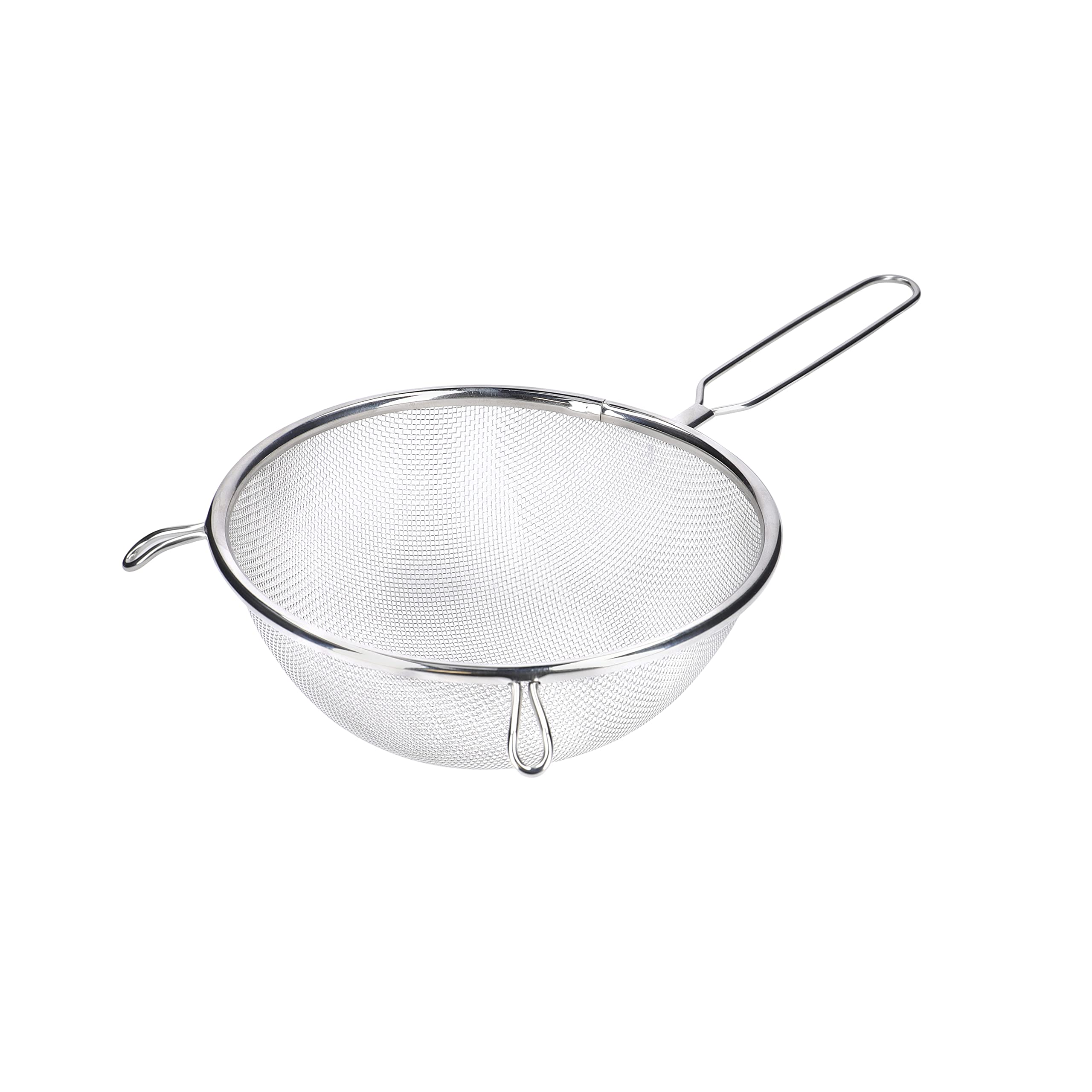 KitchenCraft Medium Stainless Steel Sieve, 18 cm (7”), Silver