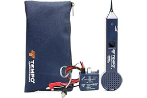 TEMPO 601K-G Standard Wire Tracer Electrical, Tone Generator and Probe Kit for Ethernet, Internet,Coax, Video, Data RJ45, RJ11, RJ12 (601K-G-BOX Cable Toner)