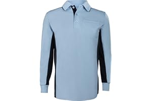 SCHUTT Adams USA MLB Style Long Sleeve Baseball Umpire Shirt - Sized for Chest Protector