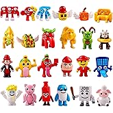 Lemoneon Action Mini Figures Toys 24 Pcs - Collection for Video Game Fans