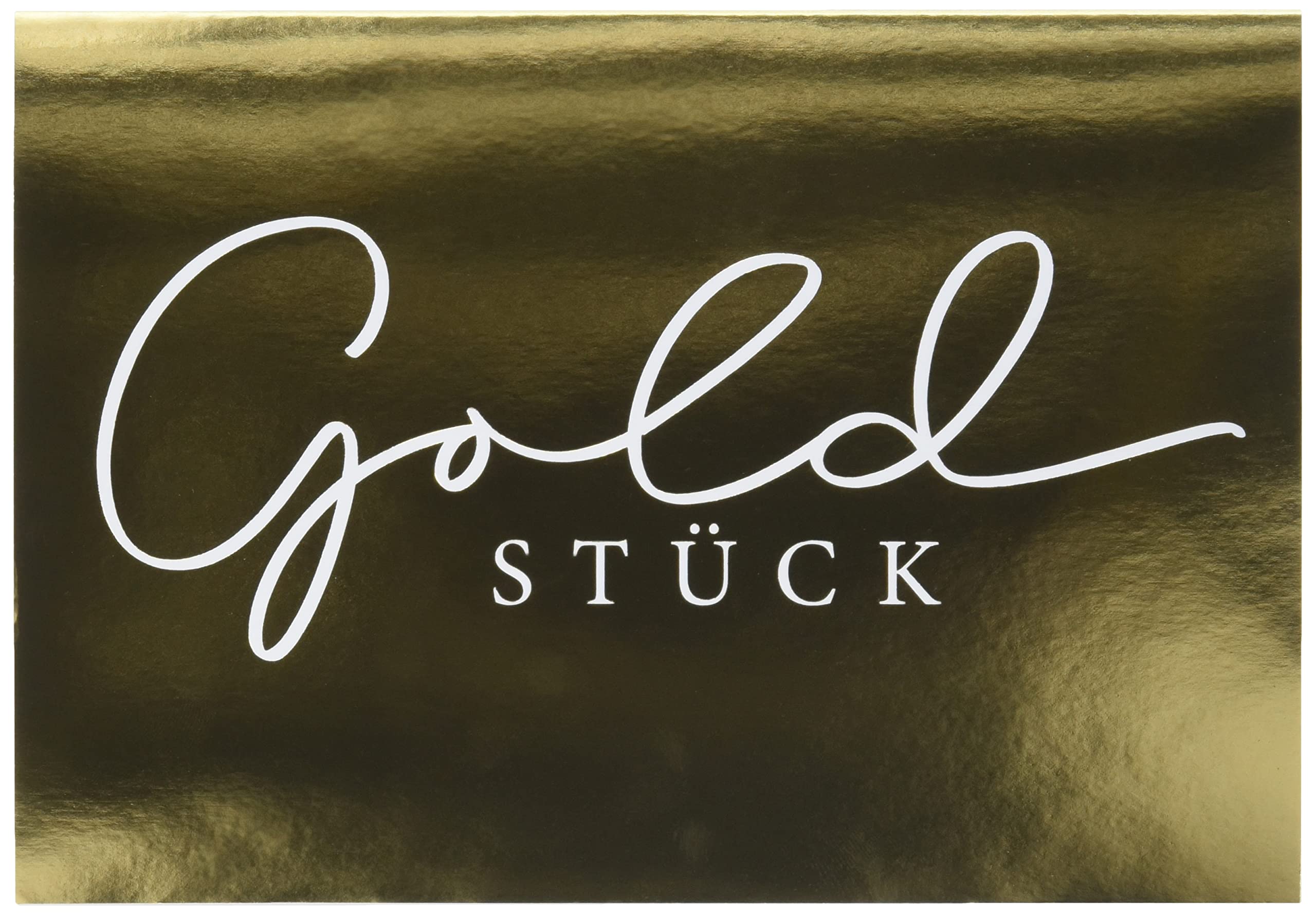 Lifestyle Birthday Card - Gold Piece - 11.6 x 16.6 cm