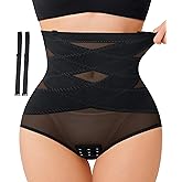 REYEOGO Tummy Control Shapewear for Women - Faja Body Shaper High Waist Butt Lifting Shapewear Panties