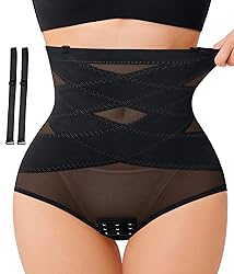 WANFISTO Tummy Control Shapewear for Women - Butt
