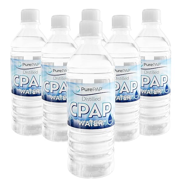 PUREPAP PURE DISTILLED CPAP WATER – 6-PACK OF...