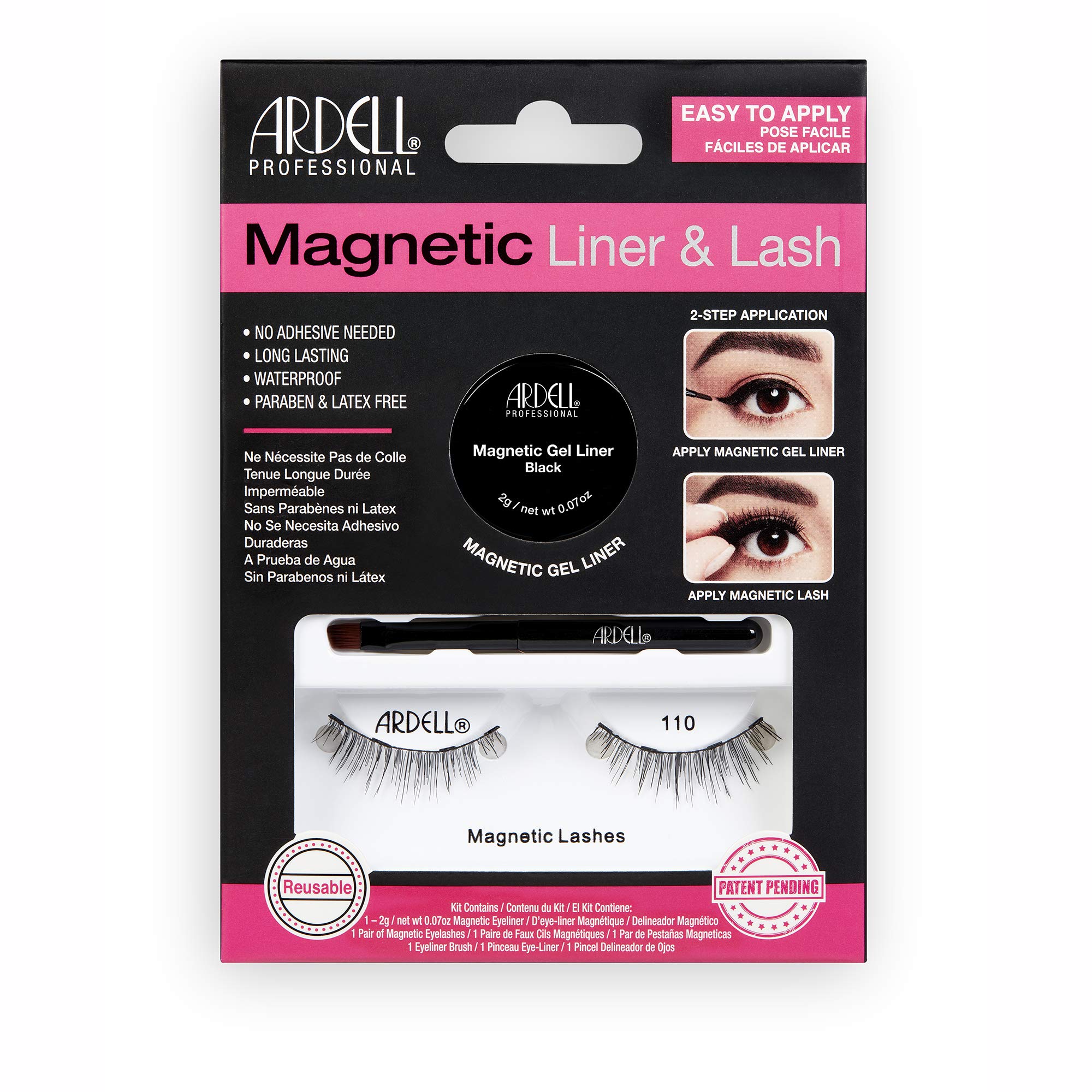 Ardell Magnetic Gel Eyeliner False Lashes 110 1 Set Price In Uae Amazon Ae Uae Kanbkam