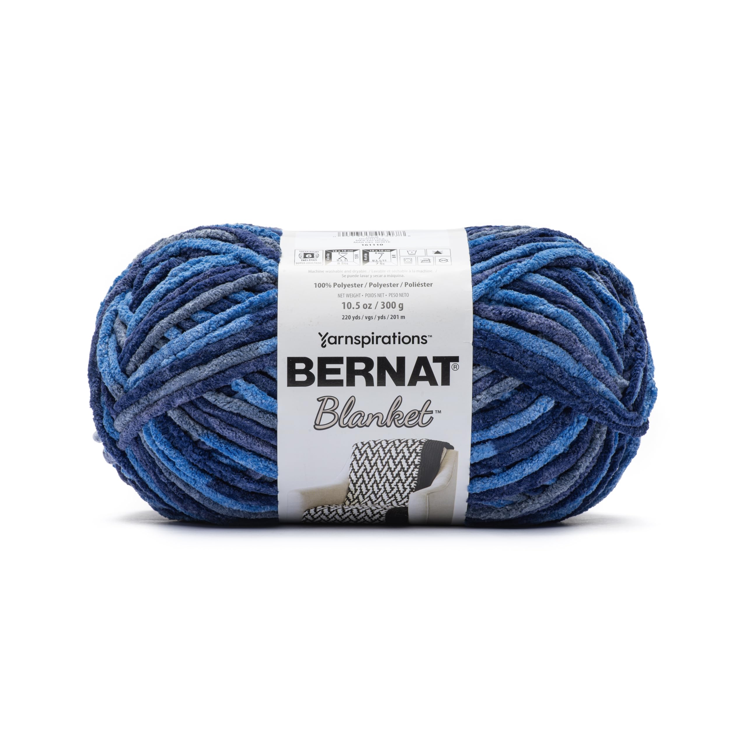 BERNAT BLANKET COASTAL COLLECTION -300G- NORTH SEA
