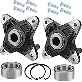 M MATI 2PCS Rear Wheel Hubs & Bearing kit for Polaris RZR 900 XP 4 2011-2013 RZR 900 4 E-PS 2011-2014 5137278 3514699