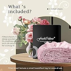 FreshCulture King Fitted Sheet Only – Premium