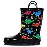 Lone Cone Rain Boots with Easy-On Handles in Fun