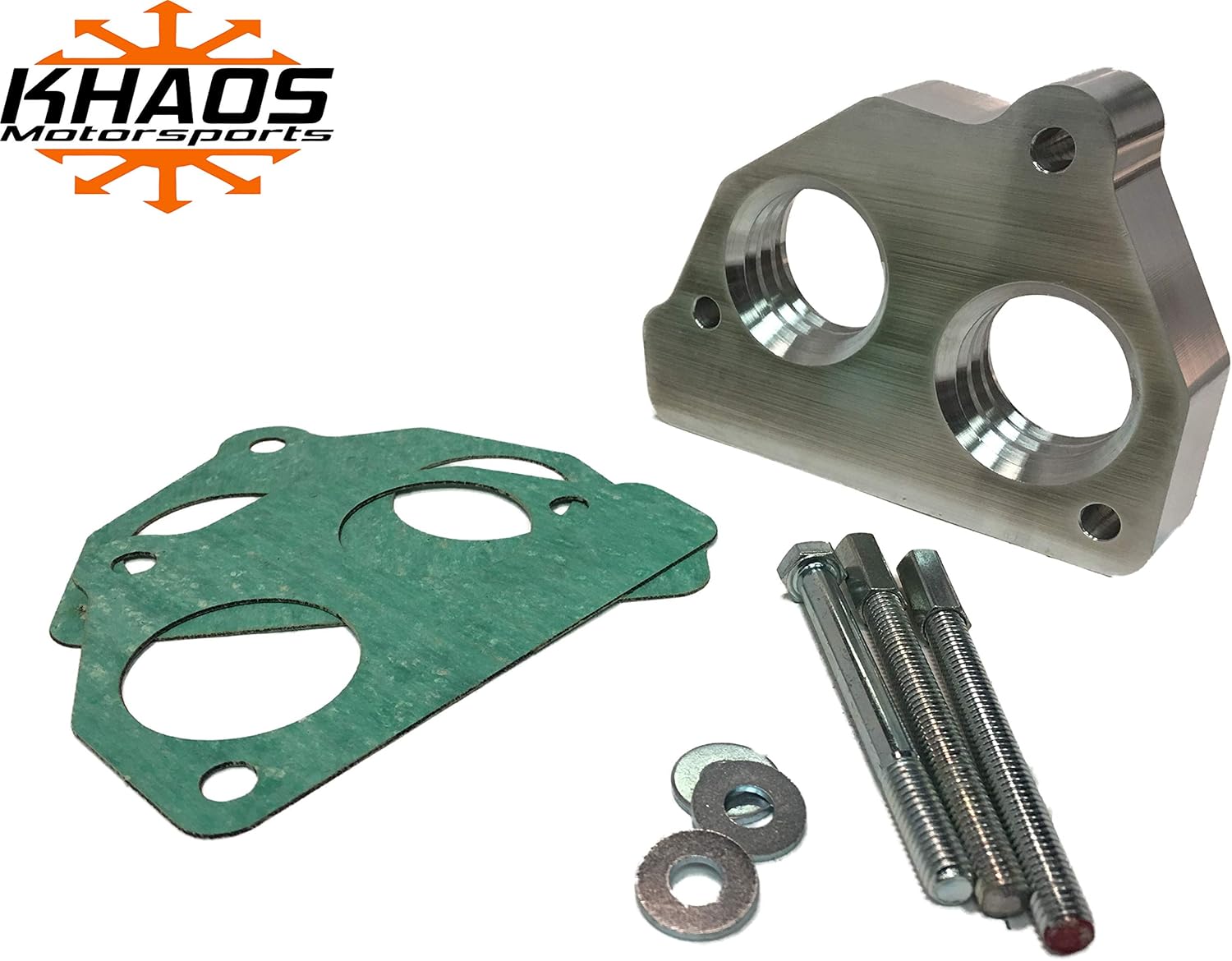 Throttle Body Spacer Helix Bore TBI 8795 Chevy GMC 1500 5.7L 200540 Khaos Motorsports, Fuel