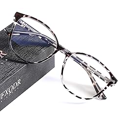 JFXQDR Women's Blue Light Blocking Glasses, TR90