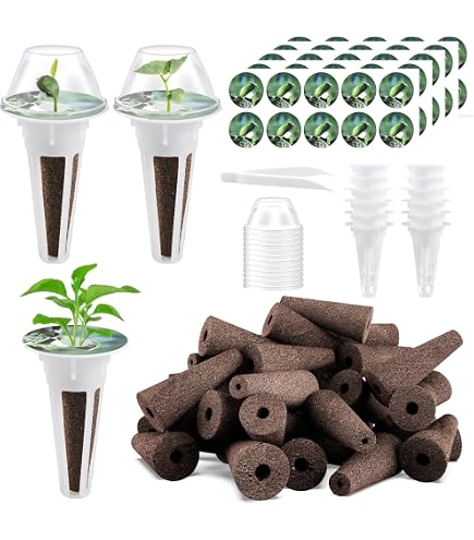 21 Pack Pump Filter Sponge Filter Sponge Replacement Accessories Reduces Dirt in Pump Compatible with AeroGarden Harvest, Bounty, Farm, Extra, Ultra