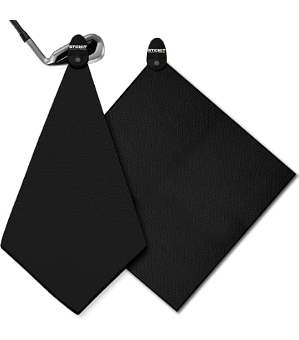 Amazon.com: STICKIT Mini Magnetic Golf Towel - Ultra-Absorbent