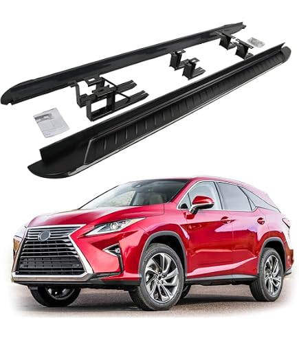 Snailfly Running Boards Side Steps For 2016-2022 Lexus RX350 RX450h (including L Models) - Aluminum, Easy Install - View #14