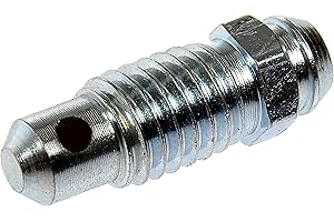 Dorman 13902 Bleeder Screw - M8-1.25 x 24Mm, Pack of 2 Ready To Paint If Needed