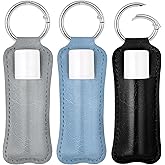 LUCKINEE Lip Balm Holder For ChapStick Lip Gloss Lipstick Holder Key Chains Cute, Small Christmas Gifts Stocking Stuffers