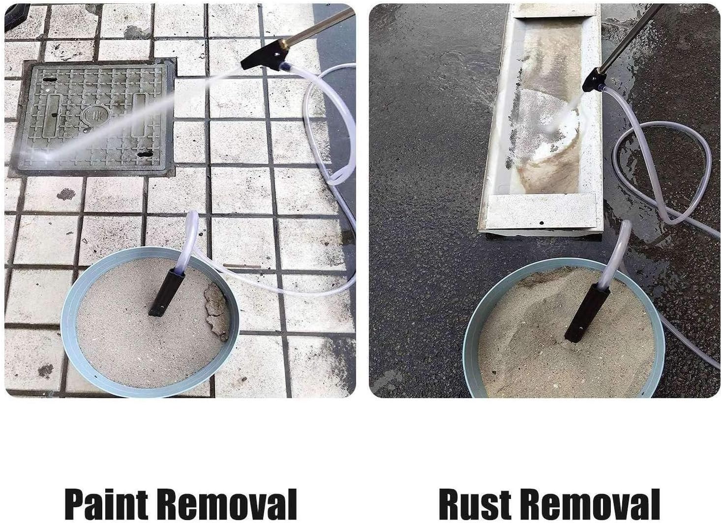 Sand Blasters LUISONG YHKE Pressure Washer Sandblasting Kit Wet