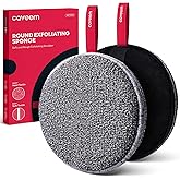 Caveem Exfoliating Body Scrubber, Bath and Body Scrub Buffer, Body Exfoliator for Remove Dead Skin, Gentle and Rough Lightwei