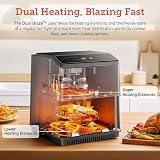 Cosori Smart AirFryer Oven 6.4L App Control 12 Functions Energy Saving view 2