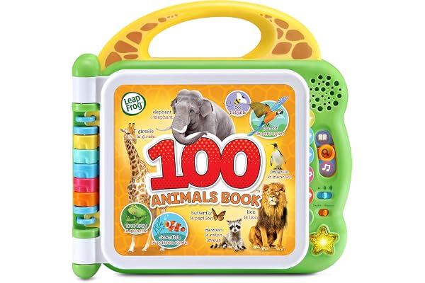LeapFrog 100 Animals Book (Bilingual - English/French)