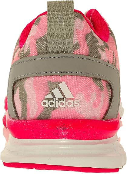 pink and red adidas trainers