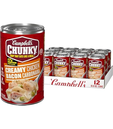 Amazon.com: Campbell's Chunky Soup, Chicken Broccoli Cheese Soup