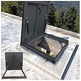 Roof Escape Hatch Galvanized Steel Security