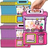 Yeyeplum 40 Pcs Goodie Bags Stuffers for Kids Birthday Goodie Bags Cartoon Snack Candy Treat Party Favor Plastic Gift Handbags Bulk with Handle for Back to School Supplies(7.2 x 8.4 Inch,Game Style)
