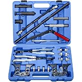 Bicos Valve Spring Compressor Universal Overhead Engine Valve Spring Compressor Cylinder Head Service Set OHV OHC Compressor Tool Valve Spring Compressor Remover and Installer
