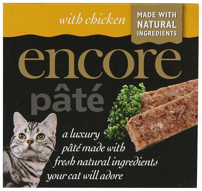 Encore Cat Pate with Chicken, 100g, (Pack of 10) Amazon.co.uk Grocery