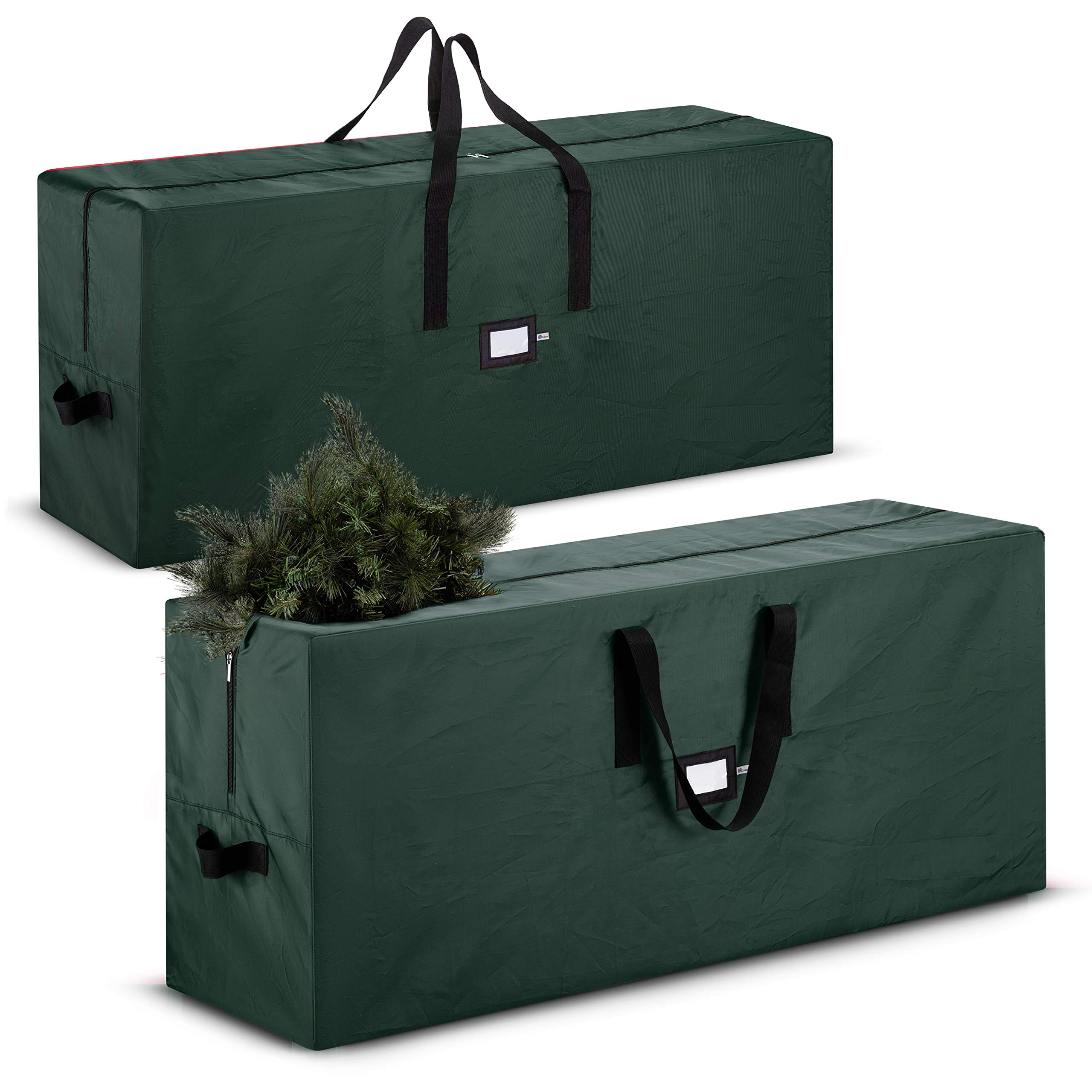 2 Pack Christmas Tree Storage Bag Holiday 420D Oxford Fabric Fits Up to