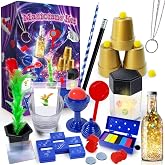 PATIFEED Kids Magic Kit, Magic Tricks Set for Boys Girls | Magic Set with Instructions for Each Trick, Christmas Halloween Magic Toys