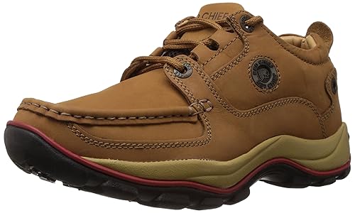 Redchief men's leather trekking and hiking footwear shoes Clearance