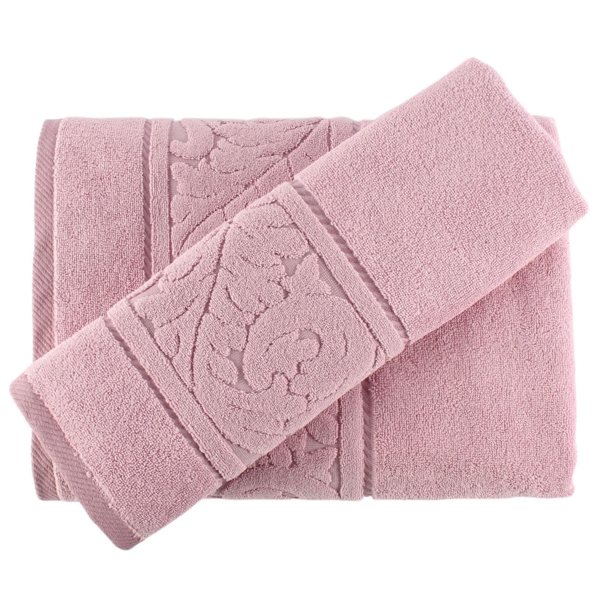 WELL HOME MOBILIARIO & DECORACIÓN Towel Set (2 Piece) Pale Pink