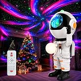 Rossetta Astronaut Galaxy Projector, Star Projector Night Light for Kids | 29 Lighting Effects, Night Light Mode, Magnetic Head, Remote Control, Auto-Off Timer, Gifts for Kids, Adults, Party, Birthday