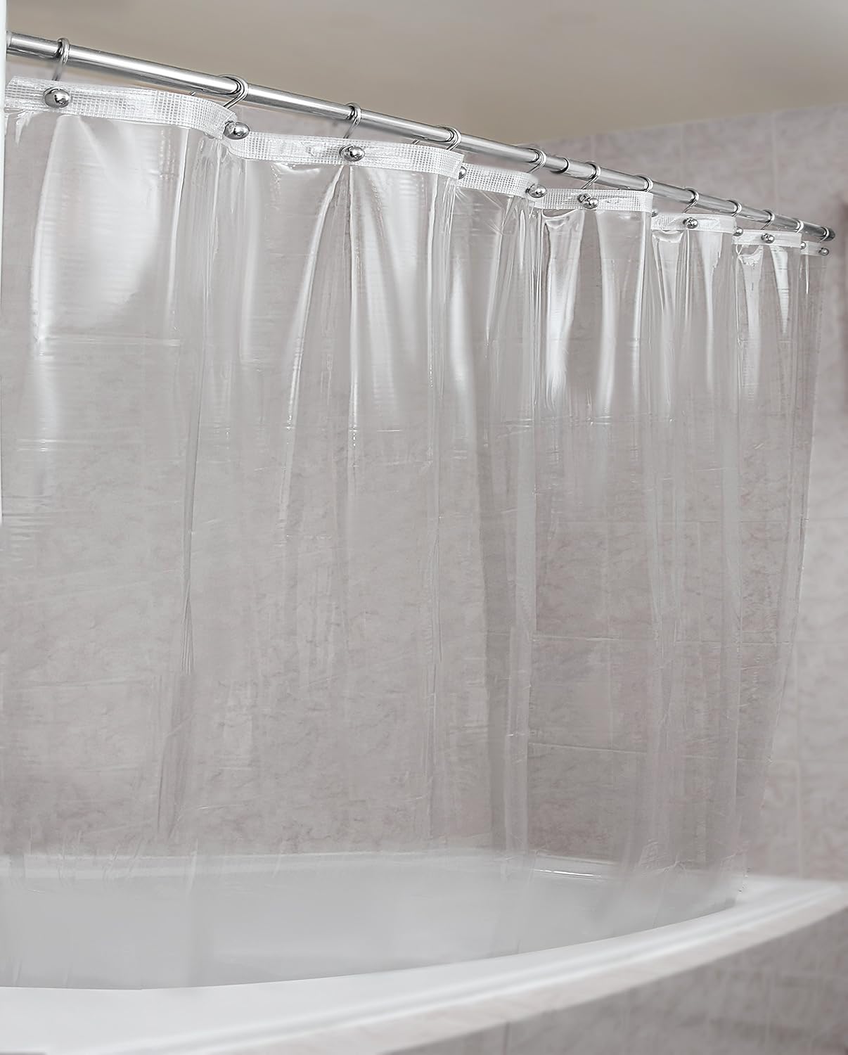 Amazon Com Epica Strongest Mildew Resistant Shower Curtain Liner
